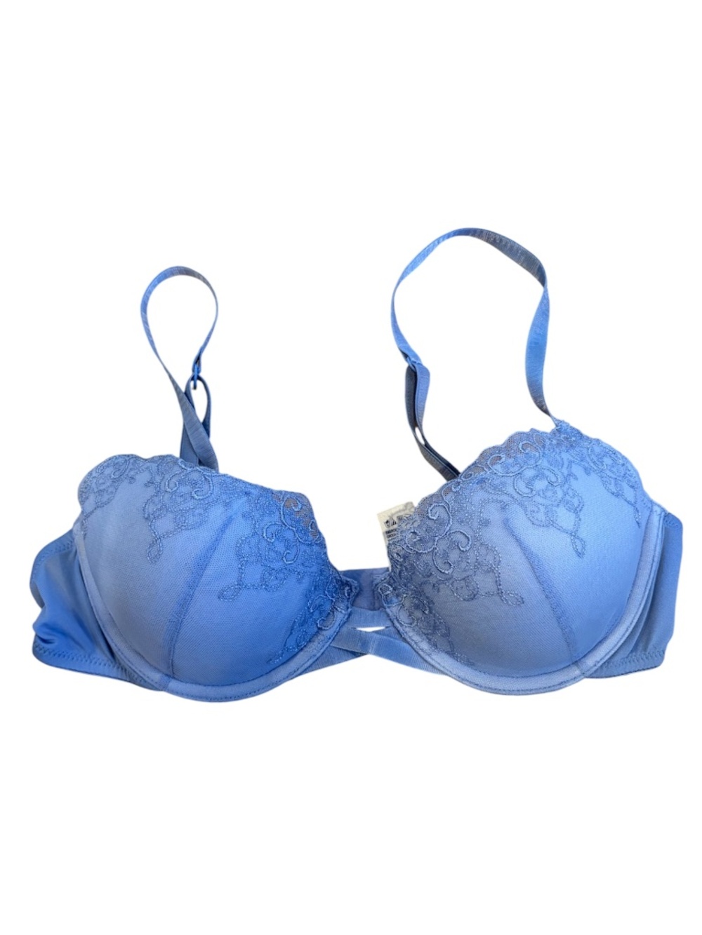 Light Blue/Periwinkle Lace Bra | Size 36B